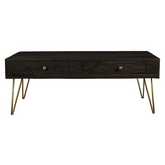 The Attic Oslo Solid Wood Coffee Table Walnut